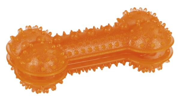 KERBL Zabawka dla psa ToyFastic, kość pomarańczowa 18cm [81480]